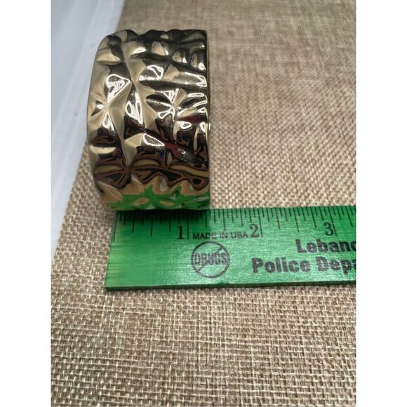 BCBG Generation Gold Tone Cuff Bracelet - Picture 6 of 9